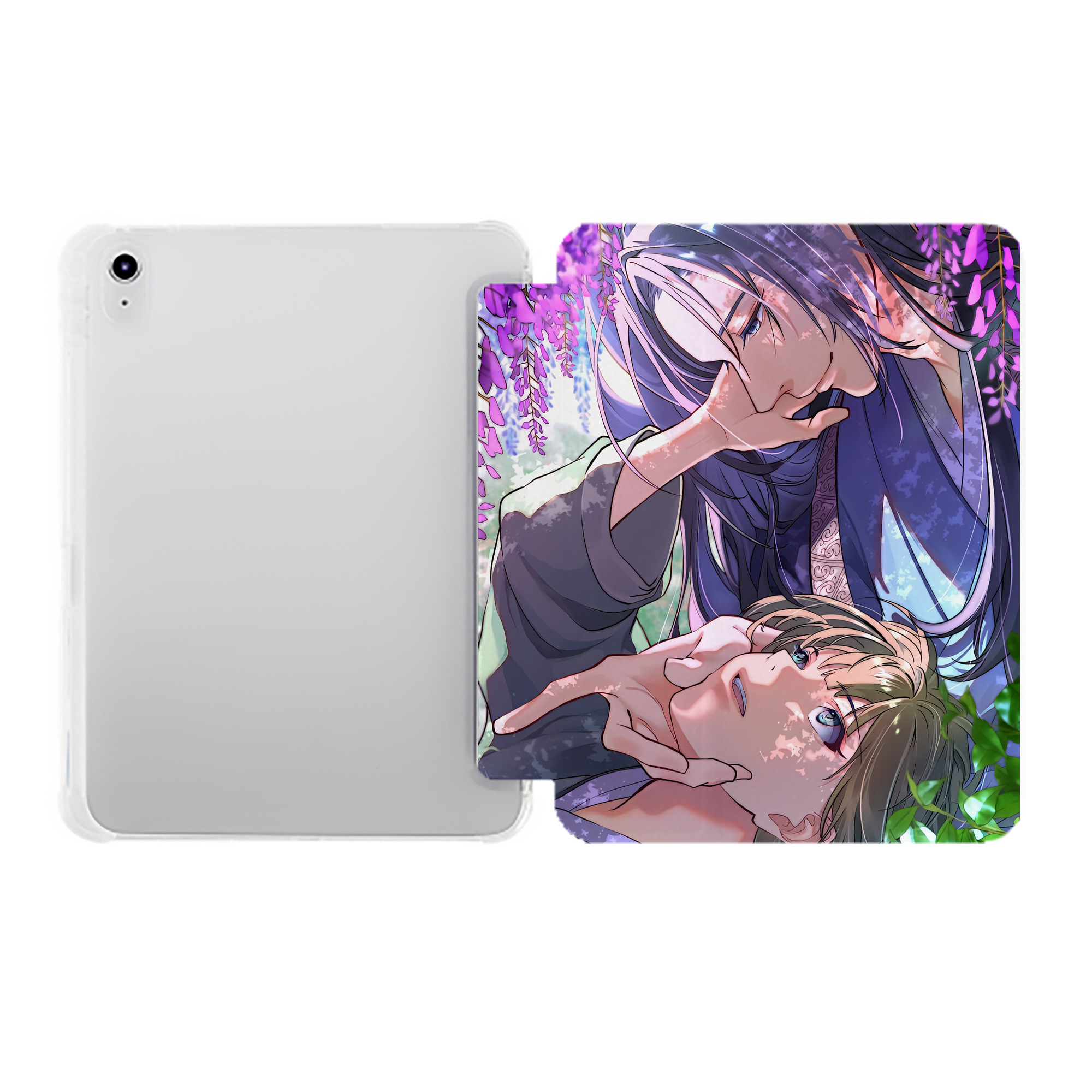 （画像用） 薬屋のひとりごと The Apothecary Diaries IPad ケース ペン収納付き 三つ折りスタンド PUレザー×シリコン 対応機種9.5/10.5/10.9インチ